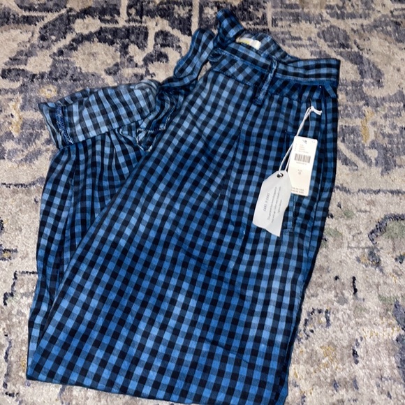 MAEVE CHECKERED WASHED PANTS - Picture 7 of 7